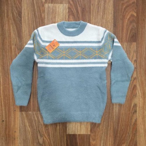 Свитер MMZ (11-14) M662 l.blue (зима) MMZ M662 l.blue