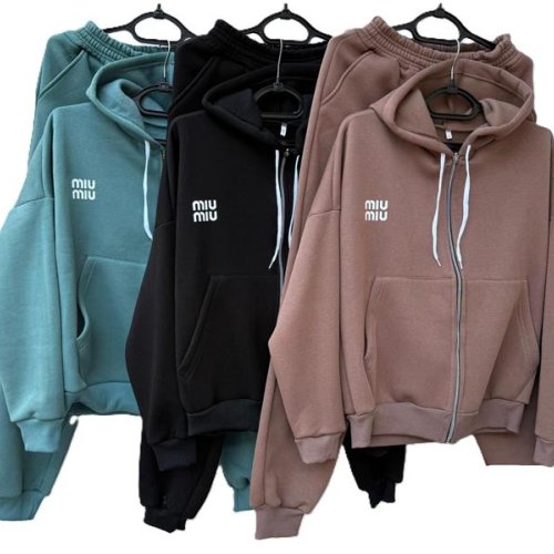 Костюм спорт Shon (44-52) S1726 black (зима) Shon S1726 black