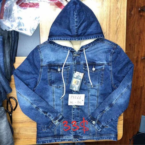 Куртка God Baron (3XL-8XL) P3566 blue (зима) God Baron P3566 blue