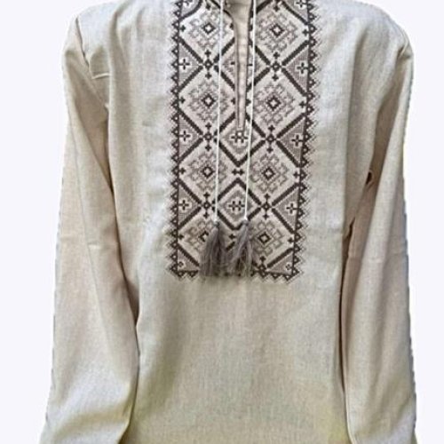 Вышиванка Надийка (2-6) ND394-601 white (деми) Надийка ND394-601 white