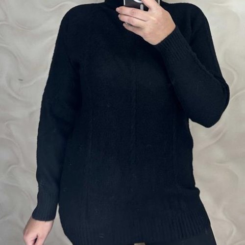 Свитер LeVisha (46-50) 25417 black (зима) LeVisha 25417 black