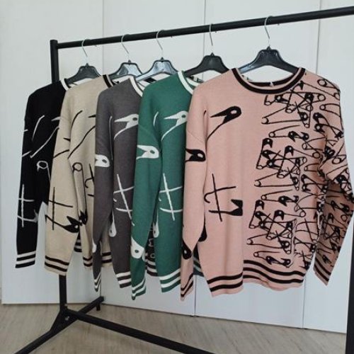 Свитер FSN (46-52) 2120 d.grey (зима) FSN 2120 d.grey