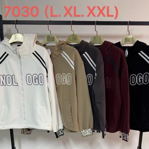 Кофта спорт Saint Wish (L-2XL) 7030 grey (деми) Saint Wish 7030 grey