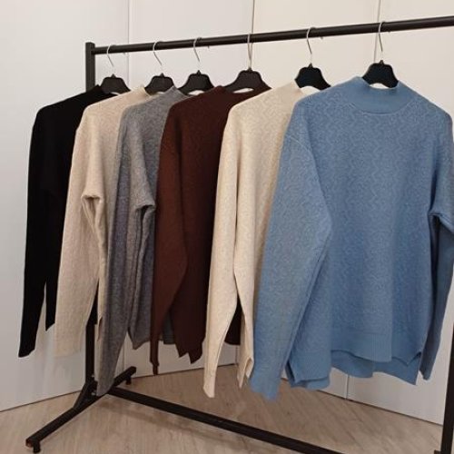 Свитер FSN (52-56) 709 l.beige (зима) FSN 709 l.beige