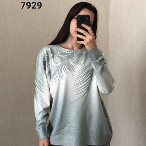 Свитер FSN (50-54) 7929 mint (зима) FSN 7929 mint