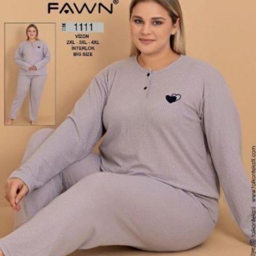 Пижама Romeo life (52-56) 1111 grey (деми) Romeo life 1111 grey