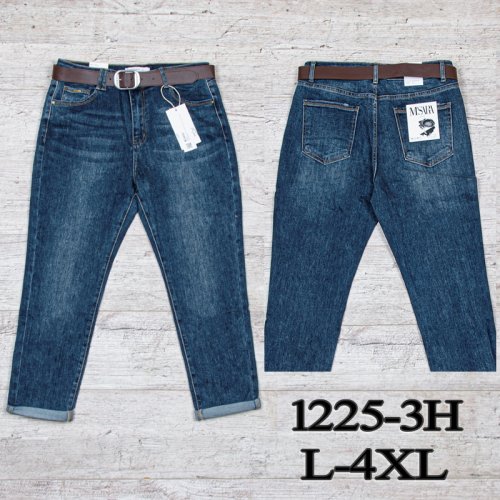 Джинсы UNO2 (L-4XL) 1225-3H (деми) UNO2 1225-3H