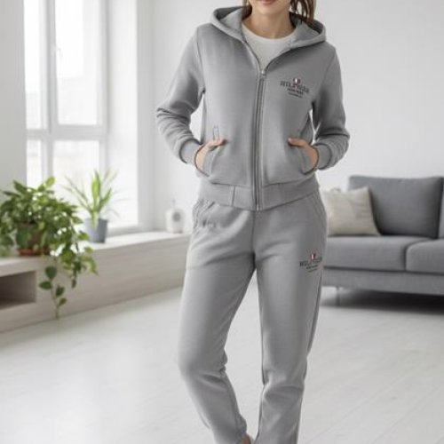 Костюм спорт Annet (M-XL) AZ0182 grey (зима) Annet AZ0182 grey