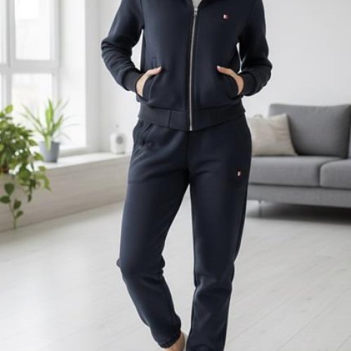 Костюм спорт Annet (M-XL) AZ0182 navy (зима) Annet AZ0182 navy