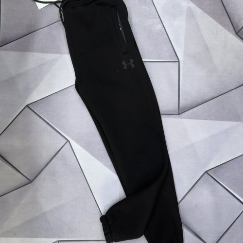 Штаны спорт Rassul (S-2XL) 66034 black (зима) Rassul 66034 black