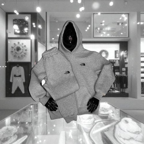 Костюм спорт Newe Esto (M-2XL) NE126 grey (зима) Newe Esto NE126 grey