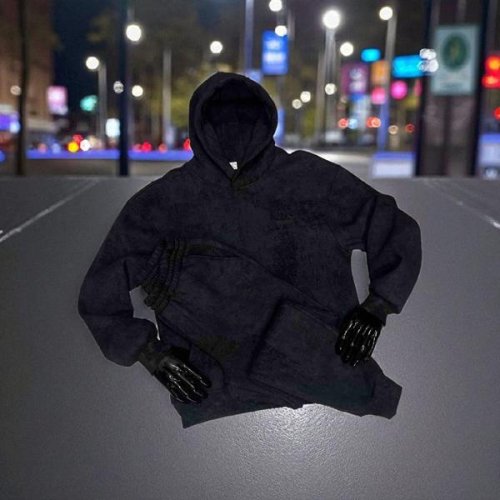 Костюм спорт Newe Esto (M-2XL) NE134 black (зима) Newe Esto NE134 black