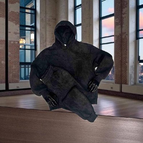 Костюм спорт Newe Esto (M-2XL) NE137 black (зима) Newe Esto NE137 black