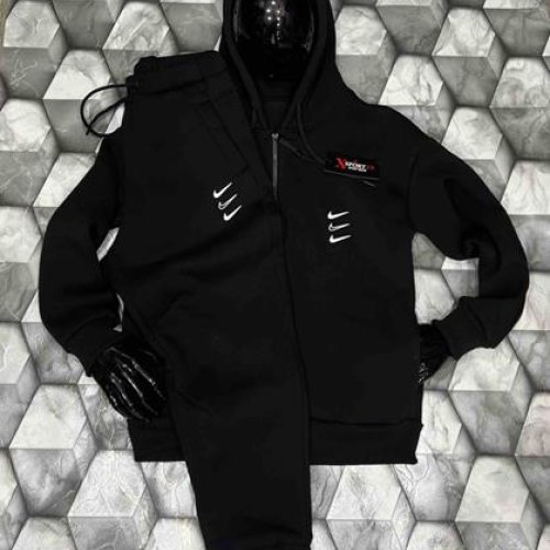 Костюм спорт Newe Esto (M-3XL) NE250 black (зима) Newe Esto NE250 black