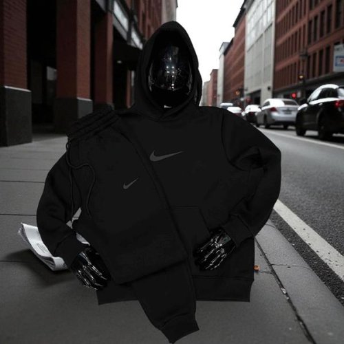 Костюм спорт Newe Esto (M-2XL) NE276 black (зима) Newe Esto NE276 black