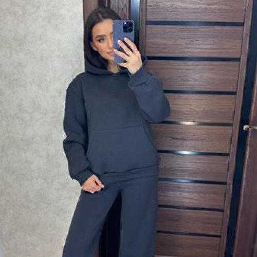 Костюм спорт Valentina (42-48) 048 grey (зима) Valentina 048 grey