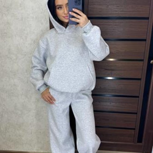 Костюм спорт Valentina (42-48) 048 l.grey (зима) Valentina 048 l.grey