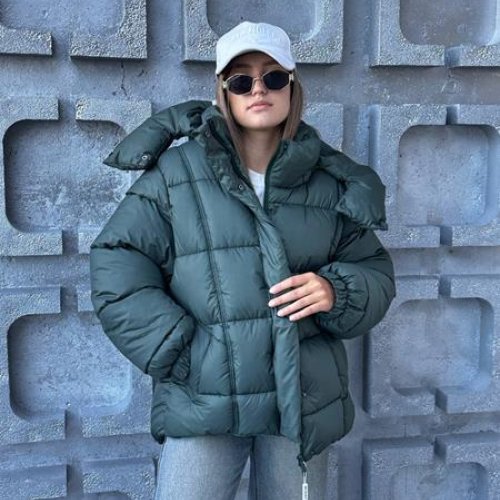 Пуховик Trend (S-M) 220 green (зима) Trend 220 green