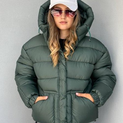 Пуховик Trend (S-M) 2483 green (зима) Trend 2483 green