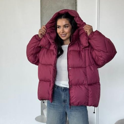 Пуховик Trend (S-M) 2534 wine (зима) Trend 2534 wine