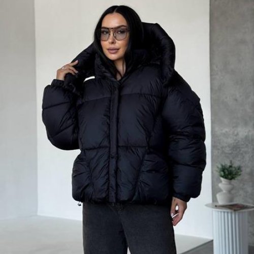 Пуховик Trend (S-M) 2538 black (зима) Trend 2538 black