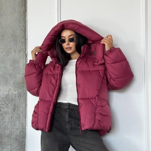 Пуховик Trend (S-M) 2538 wine (зима) Trend 2538 wine