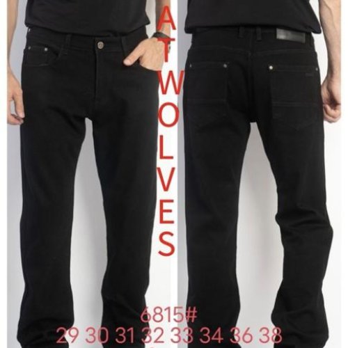 Джинсы Lili (29-38) 6815 black (зима) Lili 6815 black