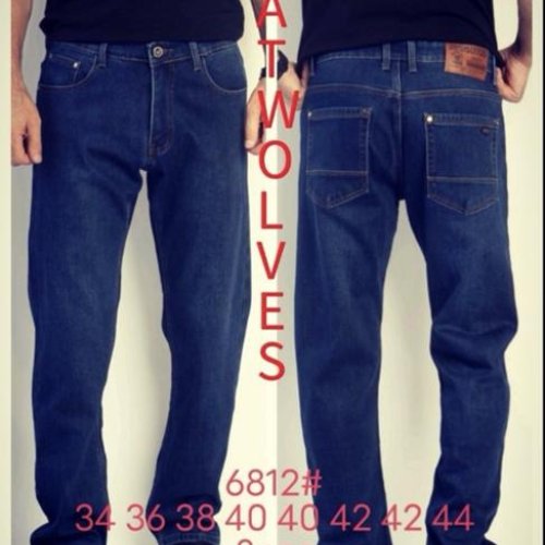 Джинсы Lili (34-44) 6812 blue (зима) Lili 6812 blue