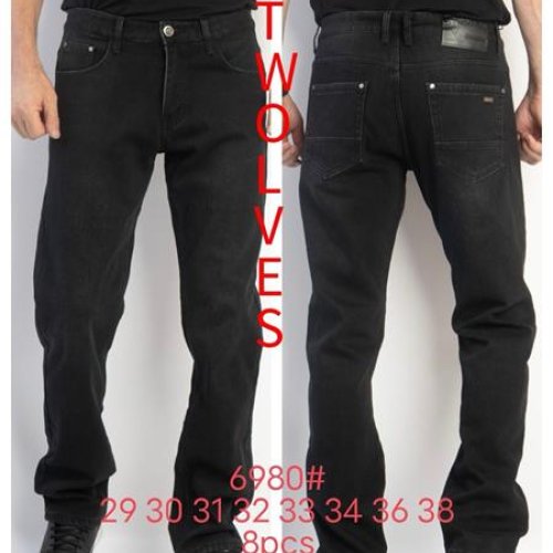 Джинсы Resalsa (29-38) 6980 black (зима) Resalsa 6980 black