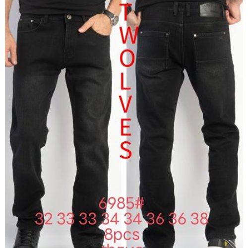 Джинсы Resalsa (32-38) 6985 black (зима) Resalsa 6985 black