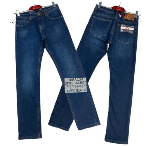 Джинсы Resalsa (30-38) RS320DT blue (зима) Resalsa RS320DT blue