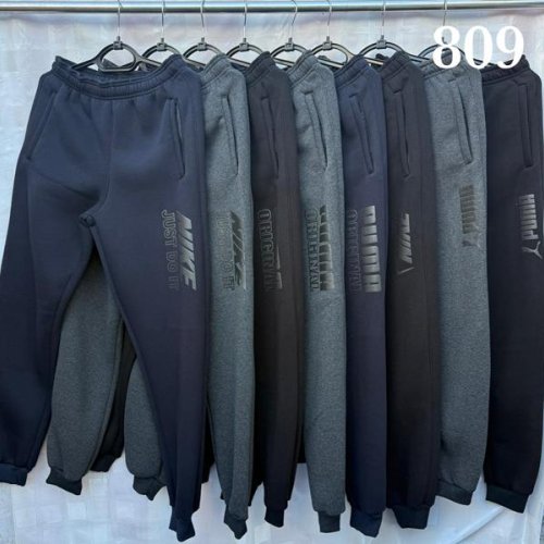 Штаны спорт Shon (46-54) S1811 black (зима) Shon S1811 black