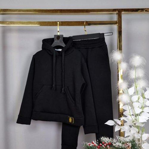 Костюм спорт Delfinka (122-140) 432 black (зима) Delfinka 432 black