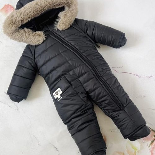 Комбинезон Moda school (68) 8462 black (зима) Moda school 8462 black