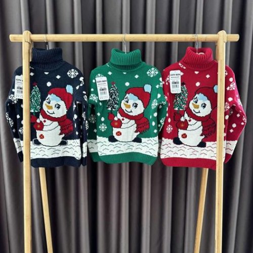 Свитер SunnyTot (2-5) S167 green (зима) SunnyTot S167 green