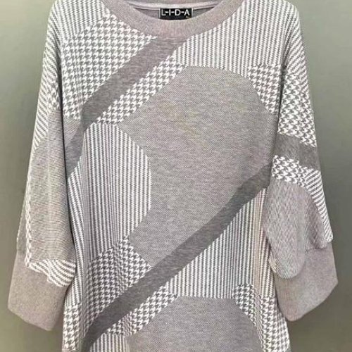 Свитер LIDA (52-62) 0402 l.grey (деми) LIDA 0402 l.grey