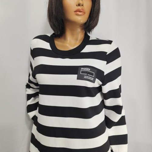 Свитер LIDA (52-62) 2413 white-black (деми) LIDA 2413 white-black