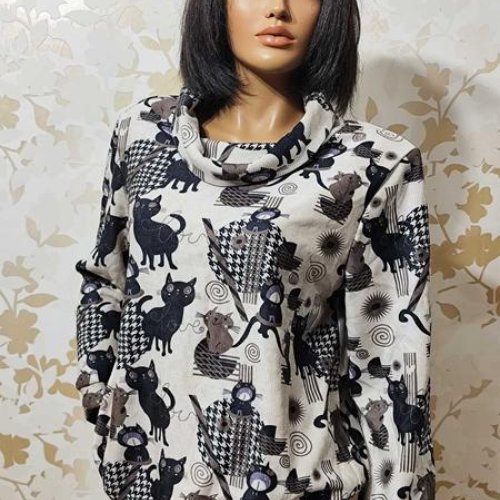 Свитер LIDA (52-62) 6528-1 l.grey (деми) LIDA 6528-1 l.grey