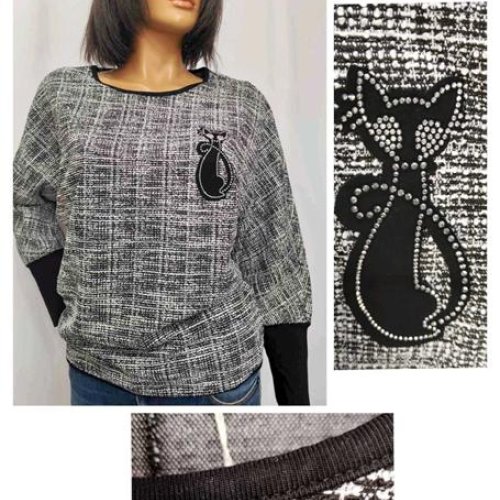 Свитер LIDA (52-62) 9386-2 grey (деми) LIDA 9386-2 grey