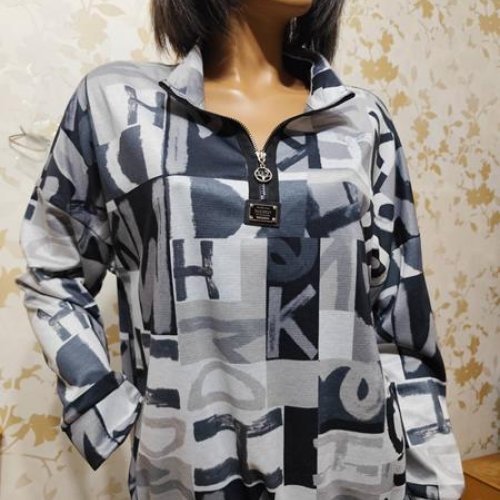 Свитер LIDA (52-62) 9470 grey (деми) LIDA 9470 grey