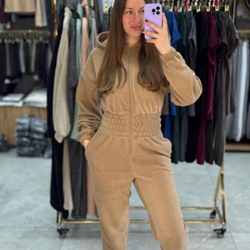 Комбинезон Arina (42-52) 2496 beige (зима) Arina 2496 beige