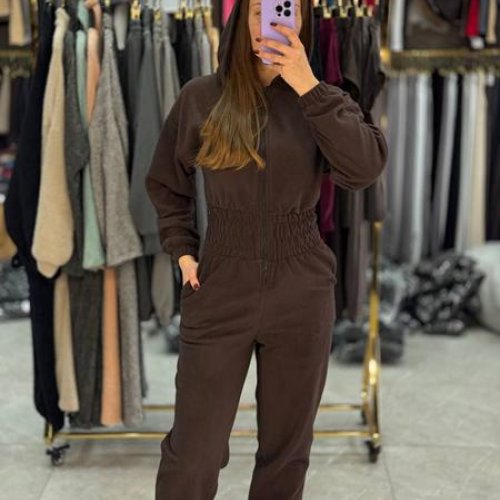 Комбинезон Arina (42-52) 2496 brown (зима) Arina 2496 brown