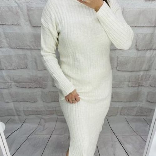 Платье Karon (46-50) 8053 white (деми) Karon 8053 white