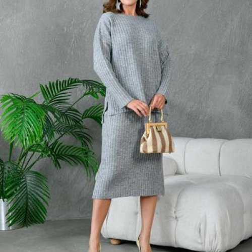 Костюм Karon (42-46) 8294 grey (деми) Karon 8294 grey