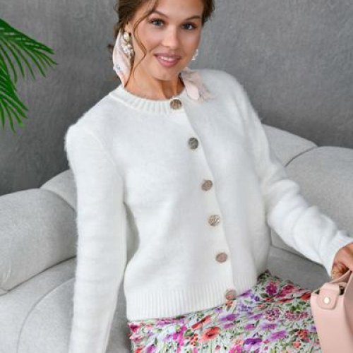 Кофта Karon (42-46) 8301 white (деми) Karon 8301 white