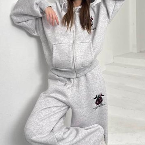 Костюм спорт Karon (S-L) KR12 grey (зима) Karon KR12 grey