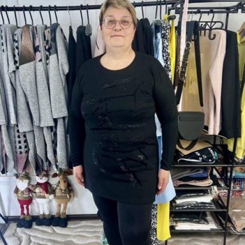 Туника Global (M-2XL) GL42 black (деми) Global GL42 black