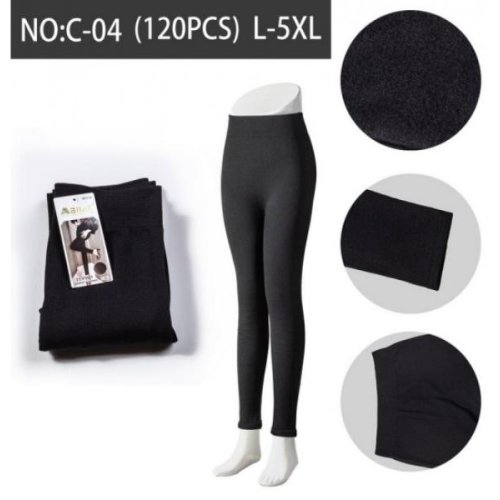 Лосины Redoor (L-5XL) C04 black (зима) Redoor C04 black