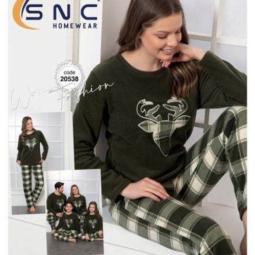 Пижама Disneyopt (M-2XL) 20538 khaki (зима) Disneyopt 20538 khaki