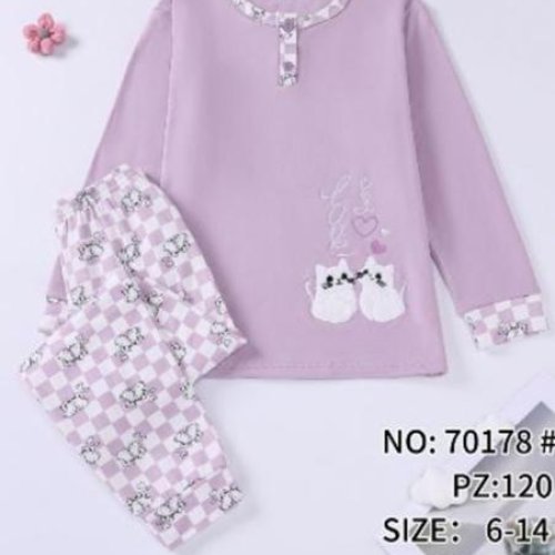 Пижама Romeo life (6-14) 70178 powder (зима) Romeo life 70178 powder